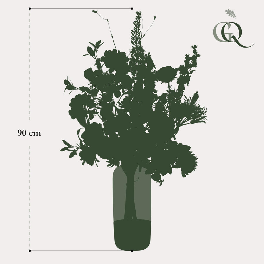 Kunstblumenstrauß Luxury Glam, 90 cm