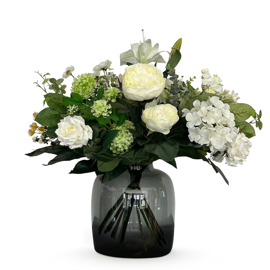 Kunstblumenstrauß White Dream, 60 cm